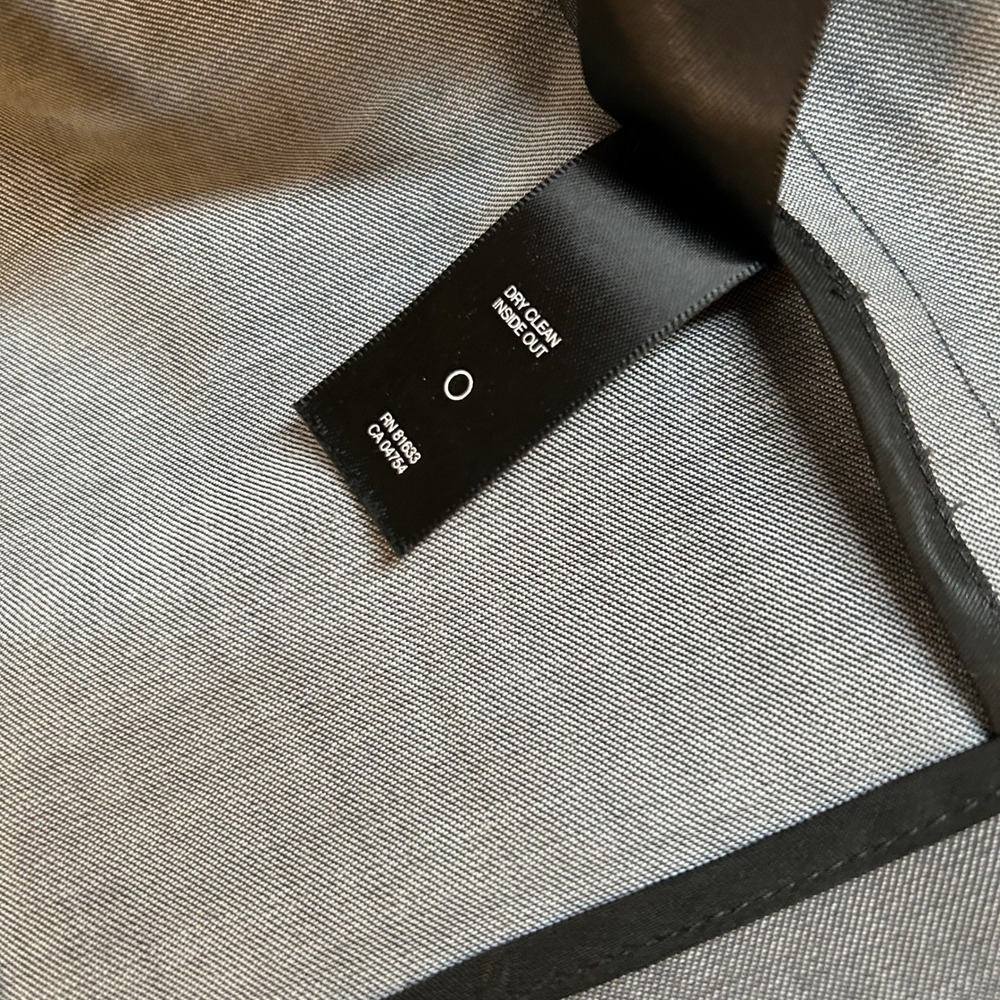 Kenneth Cole New York Gray Wool Blend Blazer Sport Coat Mens Large 42R - Picture 5 of 11